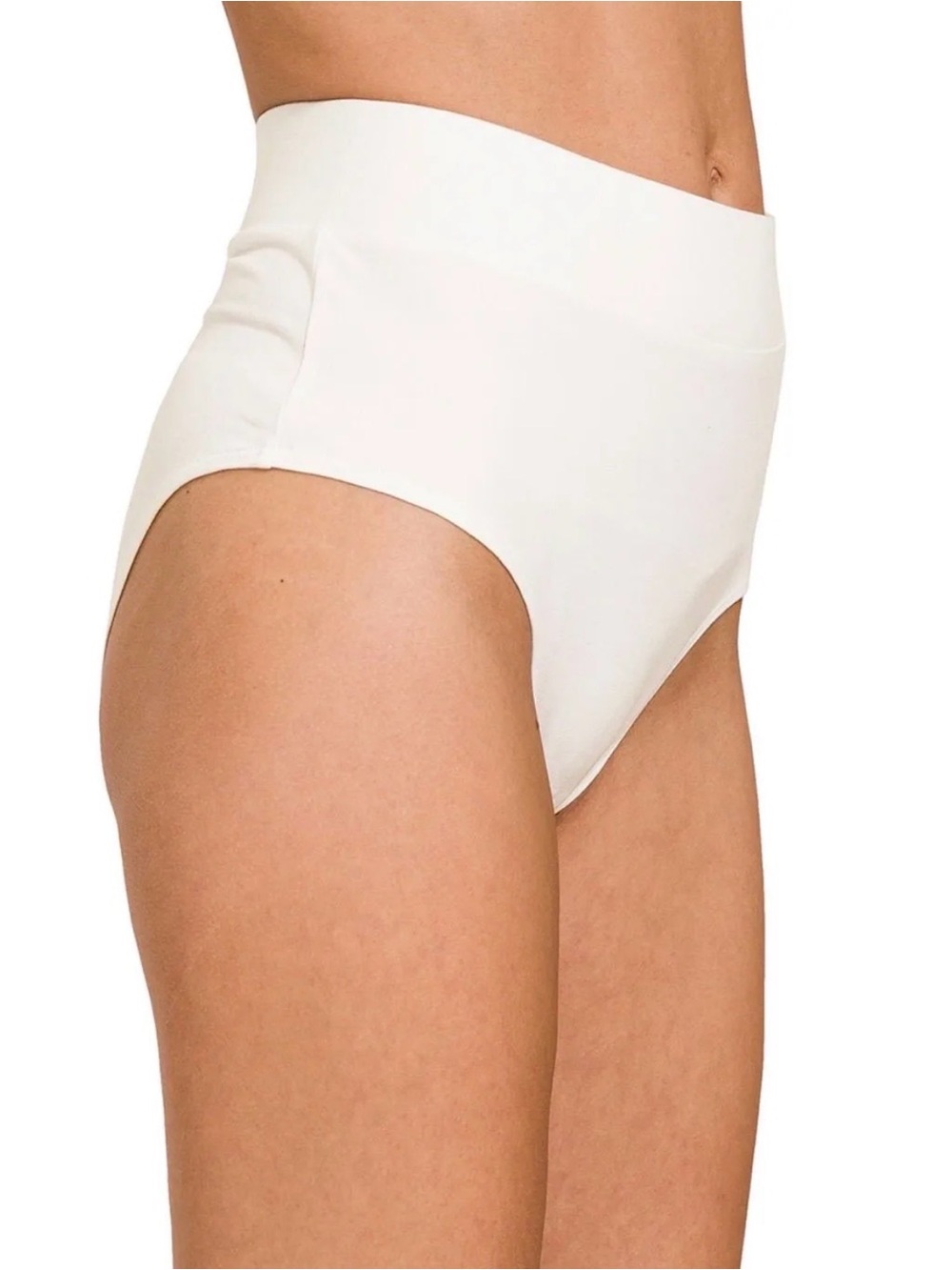 Zenana Buttery Soft High-Waisted Briefs – White